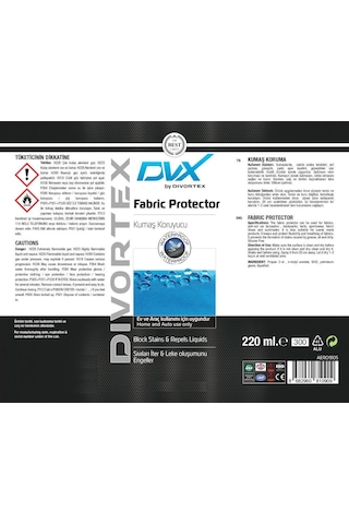Divortex Nano Seramik Koltuk Koruma Aerosol Sprey 220 Ml