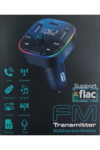 Aurıs Ars-c6 Fm Transmitter Aktarım Cihazı