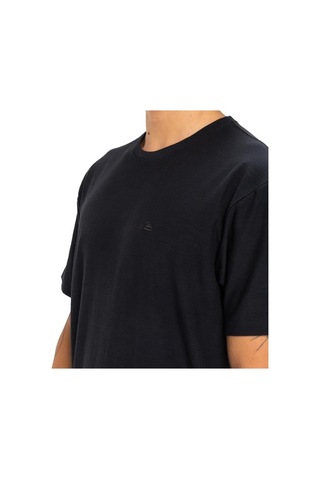 Quiksilver Slub Roundneck Erkek T-shirt-29758 Siyah