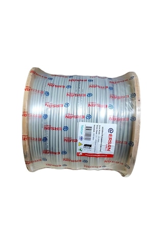 Ersan Kablo 2+1 0.50mm Cu Bakır 500mt Güvenlik Kamera Kablosu
