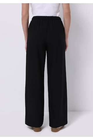 Colin's Colins Regular Fit Yüksel Bel Geniş Paça Kadın Siyah Pantolon Cl1075609 Q1.v1 Blk Siyah