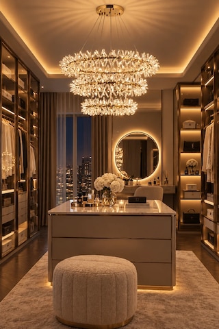 Modern Premium Gold Luxury Sarkıt Avize 3 Kat Modern Lüks Salon Lobi Avizesi 86xg4