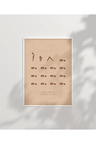Çerçevesiz Poster Kendine Dön
