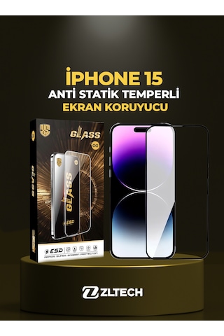 OG GLASS ESD Anti Statik Apple Uyumlu iPhone 15 Ekran Koruyucu OG GLASS ESD Anti Statik Apple Uyumlu iPhone 15 Ekran Koruyucu