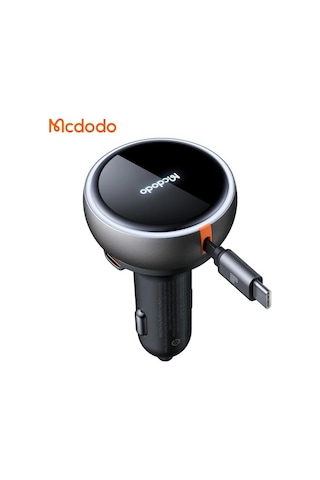 Mcdodo Cc-4850 80w Geri Çekilebilir Kablolu Hızlı Araç Çakmak Şarj Cihazı