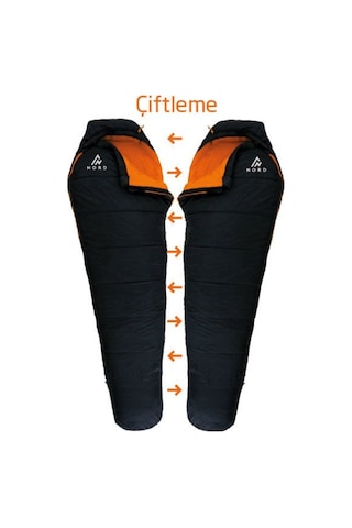 Orcamp Nord Testa Uyku Tulumu Çantalı Out-3100 Siyah
