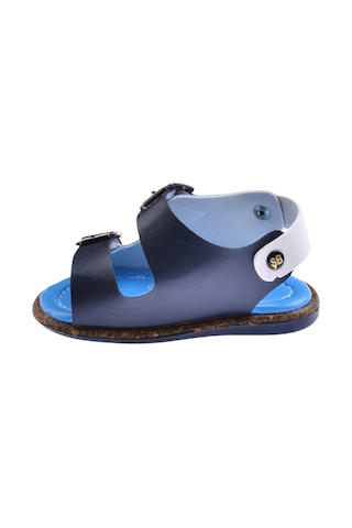 Kiko Kids Erkek Çocuk İlk Adım Sandalet Şb 2330-2339 Lacivert - Mavi 001