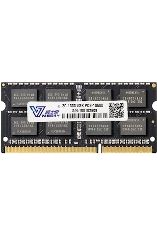 Vaseky 2gb 4gb 8gb 2g 4g 8g Dizüstü Dizüstü Bilgisayar Ram Bellek Memoria Modülü Bilgisayar Pc3 Ddr3 10600 12800 S 1600mhz 1333mhz Ram 1333 Mhz 8 Gb