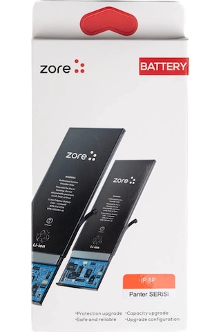 Apple Uyumlu iPhone 8 Plus Zore Panter Serisi Batarya