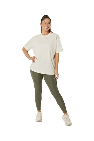 Asics ASICS LOGO TEE Bej Women Kısa Kollu Tshirt 2032C843-201