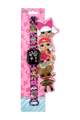 Miniflak Lol Surprise Lisanslı Lol5092 Pembe Siyah Çocuk Kol Saati Miniflak Lol Surprise Lisanslı Lol5092 Pembe Siyah Çocuk Kol Saati