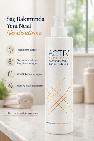 Actıv Body Care Saç Kremi 360 Ml Yoğun Nemlendirici & Onarıcı Etki