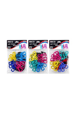 Renkli Lastik 150cm--280cm E Uzar Çamaşır İpi 12pcs Metal Mandallı Brkt-910316 Resimdeki