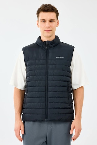Skechers Polar Lining Paded Erkek Yelek Siyah