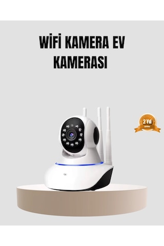Bay Hd Ip Kamera Gece Görüşlü, Hareket Sensörlü, Mobil Takip Ve Çift Yönlü Ses Najmaddin Standart