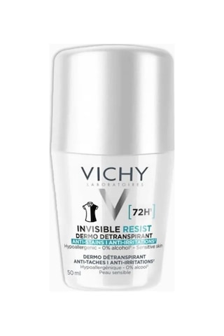 Vichy Invisibile Ressist 72H İz ve Terleme Karşıtı Roll-On Deodorant 50 ML