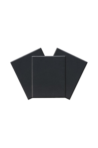 3 Adet Günlük Yağ Kanvas Çerçeve Boyutu 30 40 5cm Siyah