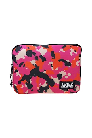 Jacbag Pembe Kamuflaj Kız Çocuk/kadın Tablet Çantası/kılıfı Suya Dayanıklı Malzeme Tablet Kılıfı