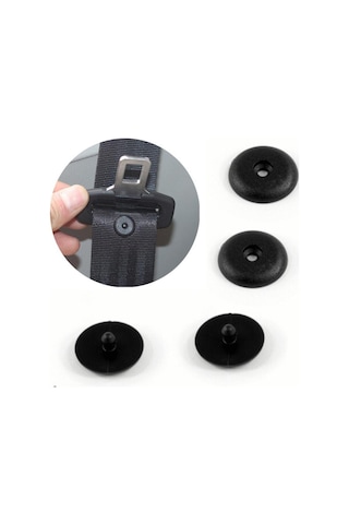 OTOZET - Emniyet Kemer Tutucu Kayma Önleyici Toka-Klips 5'li Takım - 10 Parça