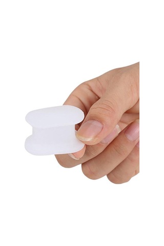 1 Çift Silikon Ayak Ayırıcıları Spacer Başparmak Koruma Ayak Bakımı Aracı