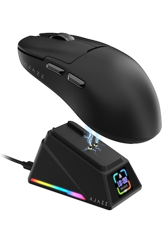 Aj159 Apex 8k Oyun Mouse, 3 Modlu Tft Ekranlı Siyah