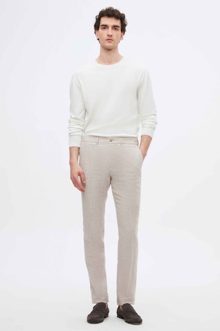 D's Damat Ds Damat Slim Fit Bej Düz %100 Keten Jogger Pantolon 4hc03s2063230 Bej