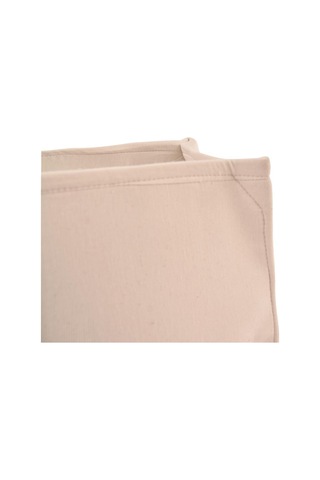 Cotton Banyo Organizeri Beyaz Pamuklu Duck Kumaş 28x16x16 Cm