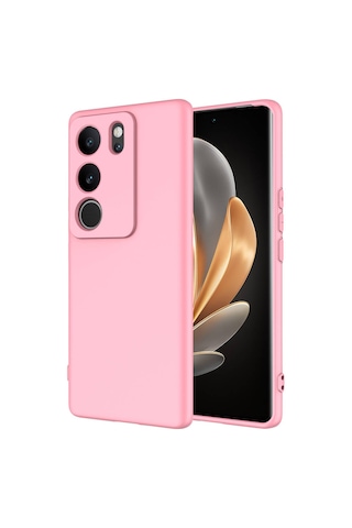 Nourthkiingdom Vivo V29 5g Kılıf Nrtk Mara Lansman Kapak - Pembe Pembe