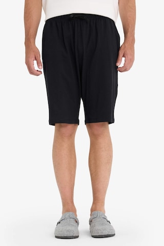 Defacto Regular Fit Basic Düz Cepli Şort Pijama Altı Z6848az25hsbk81 Siyah