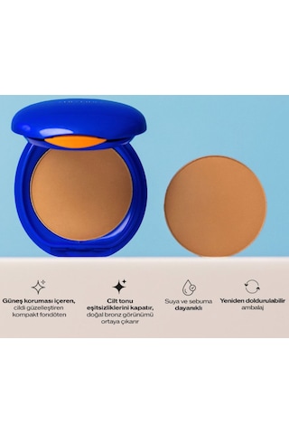 Shiseido Uv Protective Compact Foundation Medium Ochre 12gr Diğer