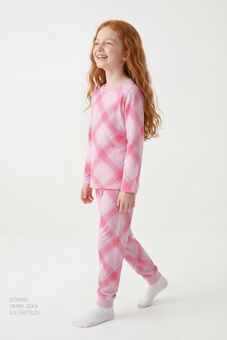 Penti Pembe Kız Çocuk Cute Rabbit Uzun Kollu Pamuklu 2'li Pijama Takımı
