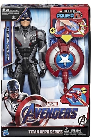 Avengers Endgame Titan Hero Power Fx Captain America Figür E3301
