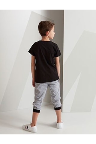 Denokids Mushi 4 Cars Baggy Takım Çok Renkli