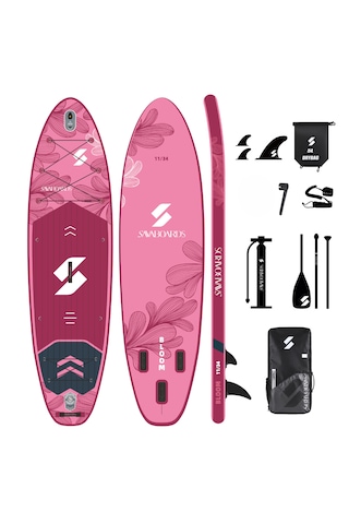 Savaboards Bloom 11' 335x86x15 Cm Premium Şişme Paddle Board Sup Seti 185 Kg