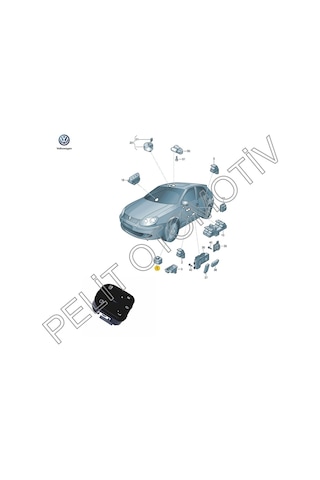 Jetta Mk5 Katlanabilir Ayna Ayar Düğmesi 1k0959565j