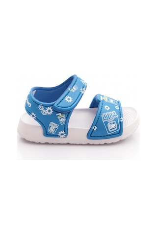 Pepino 1980 Çocuk Bebe Sandalet Saks Mavi