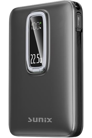 Sunix 10.000 Mah 15w Standlı Wıreless Powerbank Siyah Pb-90