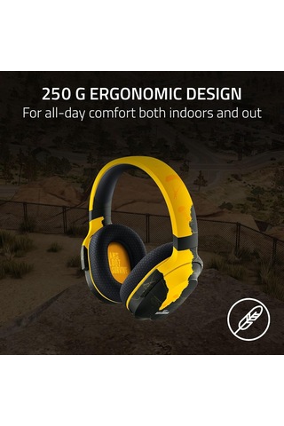Barracuda X - Kablosuz Çoklu Platform Oyun Ve Mobil Kulaklık Kablosuz Usb-c Çoklu Platform Bağlantısı, 250 G Ergonomik Tasarım, 40 Mm Sürücü, 20 Saat Pil Ömrü Pubg: Battlegrounds Edition