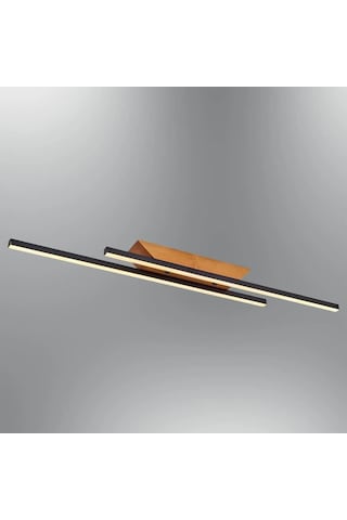 Özcan Aydınlatma 3148-1-19 Elppir 2 Çubuklu Armatür Siyah Siyah