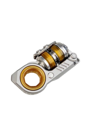 Premium Edc Fidget Toy Paslanmaz Çelik Tuning Fork Mekanizmalı Manyetik Metal Yeni Nesil Stres Çarkı