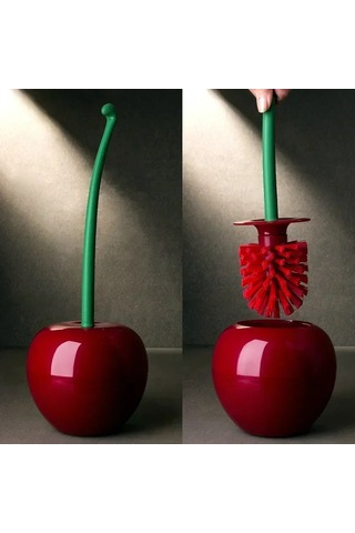 Liangmei İki Tuvalet Fırçası, Tuvalet Tutucusu, Banyo Ahşap