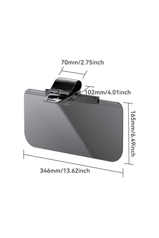 Araba Güneşliği Parlama Önleyici Güneşlik-siyah