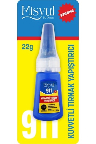 Misyul 911 Kuvvetli Tırnak Yapıştırıcı 22 Gr Mıs-2401