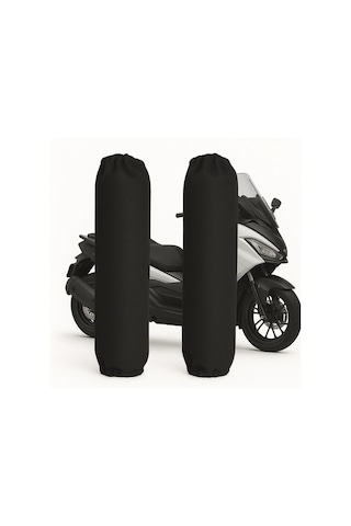 Lambretta V200 Amartisör Amortisör Kılıfı Uyumlu Motosiklet Amartisör Amortisör Kılıfı Siyah