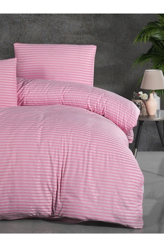Mystory Home Çift Kişilik Nevresim Seti - Pembe Çarşafsız Pembe