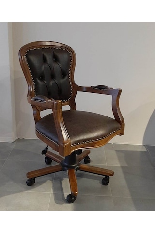 Byoguzfurniture Byoguzfurniture Ahşap Makam Yönetici Koltuğu