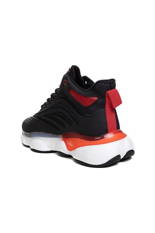 Celira Glc Siyah Beyaz Erkek Basket Sneaker Spor Ayakkabı Siyah