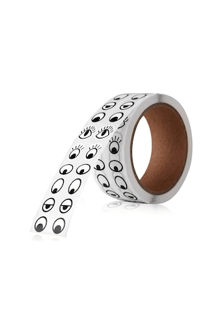 2000 Adet Göz Etiketi, Kendin Yap El Yapımı Sanat Ve El Sanatları Oyuncakları Ve Ev Dekorasyonu İçin Kendinden Yapışkanlı Gözler Siyah Ve Beyaz Çok Renkli