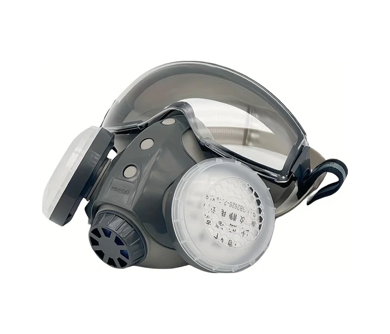 Willowhaven Toz Maskesi Yeniden Kullanılabilir Tam Yüz Koruyucu Maske Gözlüklü Endüstriyel Sprey Boya