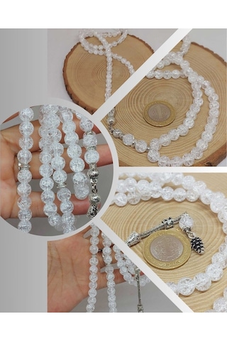 Necef Taşı 99luk Tesbih 8mm 3617 Çok Renkli